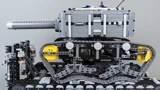 Testing LEGO Tank Suspension [upl. by Atiuqnahs]