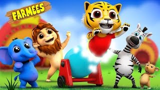 Eeny Meeny Miny Moe  Nursery Rhymes  Songs For Children  Kids Videos by Farmees [upl. by Arukas]