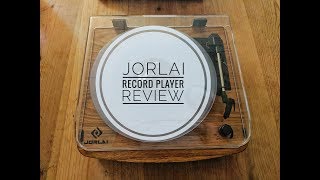 JORLAI Record Player  Unboxing amp Review [upl. by Newcomer982]