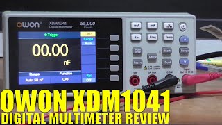 Owon XDM1041 Digital BenchTop Multimeter REVIEW [upl. by Ahset51]