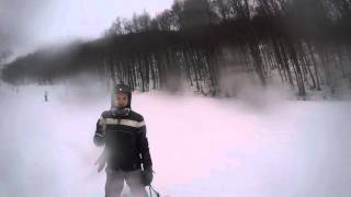 Sestola sci Cimone 2016 GoPro hero 4 [upl. by Veriee130]