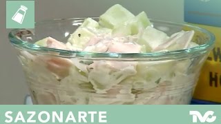 Receta para preparar Chayotes con Crema y Jamón [upl. by Zoarah]