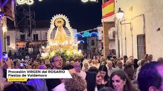 ▷ PROCESIÓN de la VIRGEN DEL ROSARIO de VALDEMORO [upl. by Owiat]