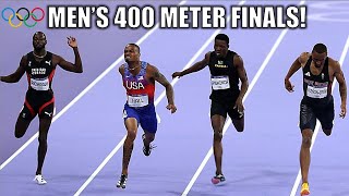 Mens 400 Meter Finals Were HISTORIC  2024 Paris Olympic Games [upl. by Enej]