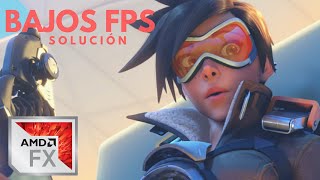 Solucion a bajos FPS en Overwatch en Acer Nitro 5 AMD FX [upl. by Pruchno317]