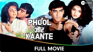 Phool Aur Kaante  Hindi Full Movie  Ajay Devgan Madhoo Aruna Irani Jagdeep Amrish Puri [upl. by Kimmie]