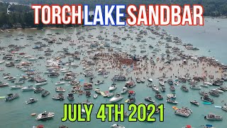 Torch Lake sandbar 4th of July 2015 [upl. by Lamaaj]