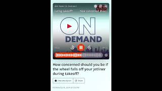 Talking about a tire falling off a jet with KNX News Radio 9711070 w Charles Feldman [upl. by Aynotahs817]