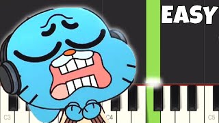 Balls In Yo Jaws  EASY Piano Tutorial [upl. by Petronella]