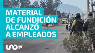 Explosión en fábrica de acero en Xaloztoc Tlaxcala deja al menos 12 muertos [upl. by Ru]