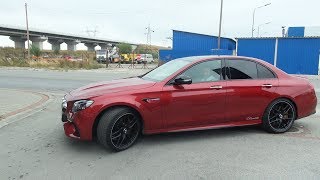 2018 Mercedes AMG E63 S 4MATIC BRUTAL Drive Review Sound Acceleration Exhaust [upl. by Rego]