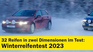 ÖAMTC Winterreifentest 2023  ÖAMTC [upl. by Klara]