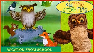 The Owl Goes on Holiday  Kids Books Read Aloud [upl. by Ondine]