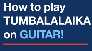 Easy guitar tabs  How to play Tumbalalaika  Tab sheet music [upl. by Lindo]