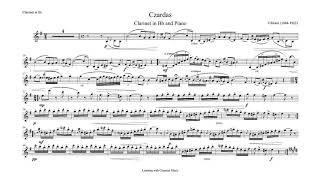 Czardas V Monti Bb Clarinet and piano Arrangement [upl. by Garate]