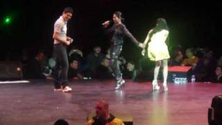 Kimerald Spiel with Pokwang at HTampF Concert Anaheim [upl. by Yztim]