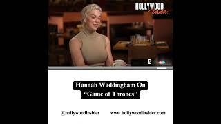 Hannah Waddingham on quotGame of Thronesquot  Video TODAY [upl. by Nirrej]