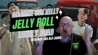 MGK Ft Jelly Roll Lonely Road Reaction I understand the STRUGGLE in this video to MUCH [upl. by Amero]