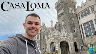 Casa Loma  A Tour Of Canadas Largest Home  Torontos Majestic Castle [upl. by Wasserman]