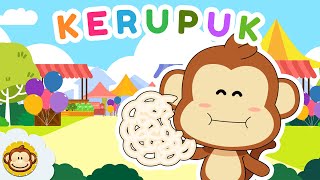 Lagu Anak Anak  Kerupuk Enak 🍘 Makanan Indonesia  BaLiTa [upl. by Lavotsirc]