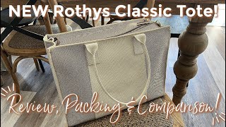 ROTHYS  NEW Classic Tote Review Packing amp Essential Tote Comparison  GatorMOM [upl. by Llerahs]