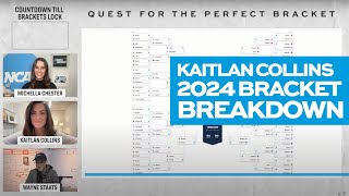 CNNs Kaitlan Collins gives her 2024 March Madness bracket picks [upl. by Hiltan950]