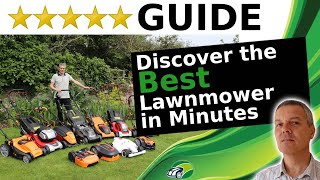 Discover the Best Lawnmower in Minutes Your Quick amp Easy Selection Tool [upl. by Etnovahs]