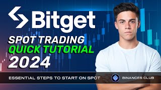 Bitget Spot Trading Tutorial 2024  How to Trade on Bitget [upl. by Adnoyek]