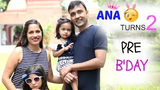 Ana Turns 2  PreBirthday Preparations Vlog  ShrutiArjunAnand [upl. by Champaigne693]