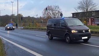 Amokalarm in Salzgitter 2x ZPKW  3x FuSTW Polizeiinspektion WolfsburgHelmstedt amp PI Gifhorn [upl. by Akemed25]