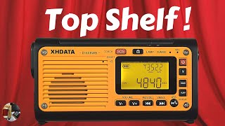 XHDATA D608WB AM FM WX BT MP3 Shortwave Emergency Radio Review [upl. by Airitak]