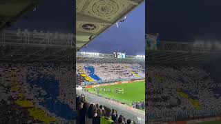 COREOGRAFIA PAZZESCA PER LA FINALE ATALANTA  Marsiglia 30 [upl. by Gnuhp]