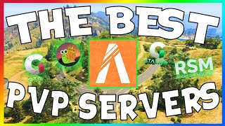 The BEST GTA 5 FiveM PvP Servers  Gungame King of the Hill and more [upl. by Ricardama18]