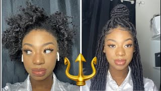 COMMENT FAIRE SES FAUSSE LOCKS de A à Z 🤩 sans crochet  archi facile [upl. by Llertnac]