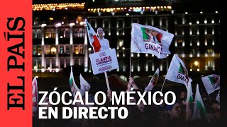 DIRECTO  MÉXICO  Zócalo en vivo tras las elecciones 2024  EL PAÍS [upl. by Buffy]