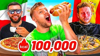 SIDEMEN EUROPE 100000 CALORIE CHALLENGE [upl. by Eanrahs]