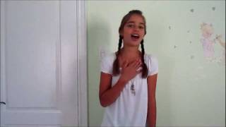 Je veux  Zaz Cover by Alisa age 11 [upl. by Dolora]