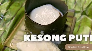 KESONG PUTI RECIPE  EASY KESONG PUTI  HOW TO MAKE KESONG PUTI [upl. by Aehsat]