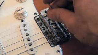 Perfect Stratocaster setup Setting strings height action  fruduacom [upl. by Llenrap735]