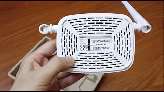 Tenda 301n Wireless Router unboxing and first time WIFI setup [upl. by Allicerp613]