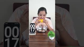 40 SECOND CORN 🌽 Eating Challenge  भुट्टा CHALLENGE shorts ytshorts eatingchallenge minkutinku [upl. by Findley162]