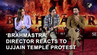 Brahmastra director reacts to Ranbir Alia being stopped from entering Ujjain Temple  Latest News [upl. by Itsirk]