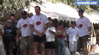 Le RCT joue à la pétanque pour la bonne cause [upl. by Marybeth]