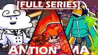 FULL SERIES Whitty vs Boyfriend Fire Fight Friday Night Funkin Animation [upl. by Giarc]