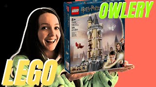 LEGO Harry Potter Hogwarts Castle Owlery  No 76430  Full Build [upl. by Orpha69]