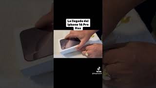 La llegada de mi iPhone 16 pro Max 256 GB [upl. by Hippel]