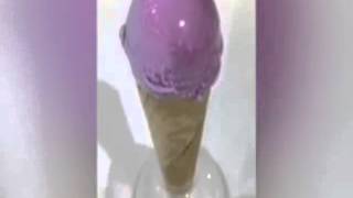 Ice cream that changes COLOUR in your hand [upl. by Nosidda]