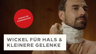 Retterspitz Wickel für Hals und kleinere Gelenke [upl. by Ainyt]