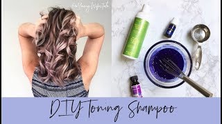 DIY toning shampoo [upl. by Nodab951]