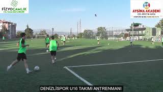 DENİZLİSPOR U16 TAKIMI ANTRENMANI [upl. by Spear]